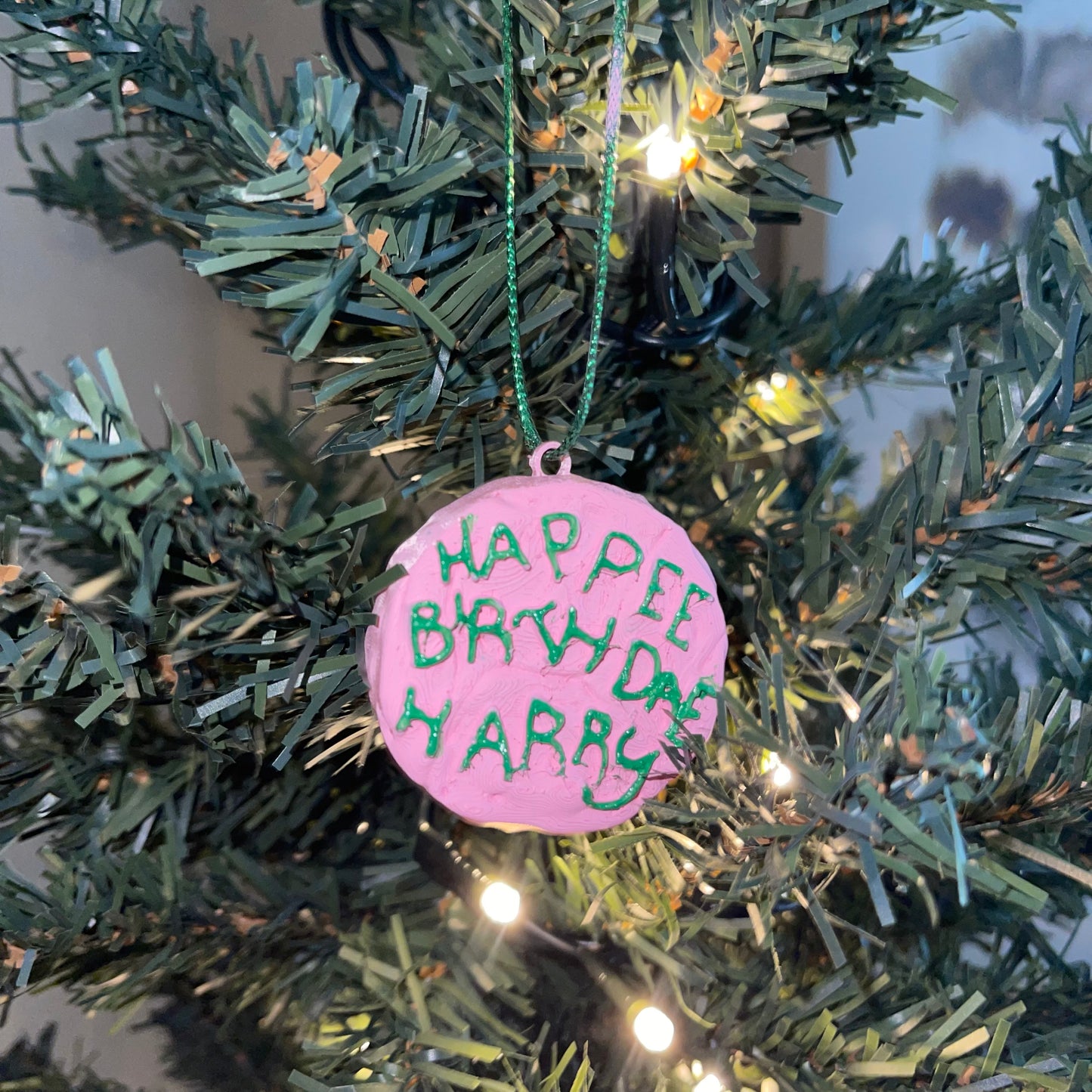 Adorno Mini Pastel Happee Birthdae Harry