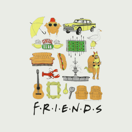 Polera Iconos Friends