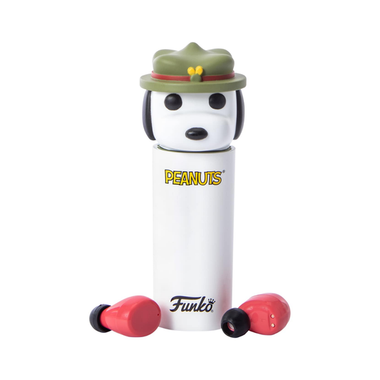 Funko Pop! Peanuts – Audífonos True Wireless Beagle Scout Snoopy