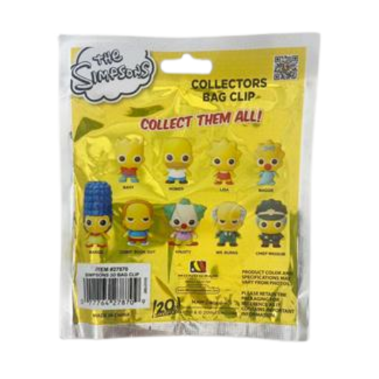 Colgante Sorpresa Coleccionable Los Simpson
