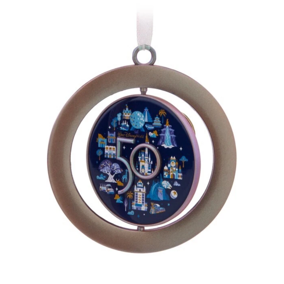 Adorno Navideño Spinner 50 Aniversario Mickey Mouse - Disney Parks