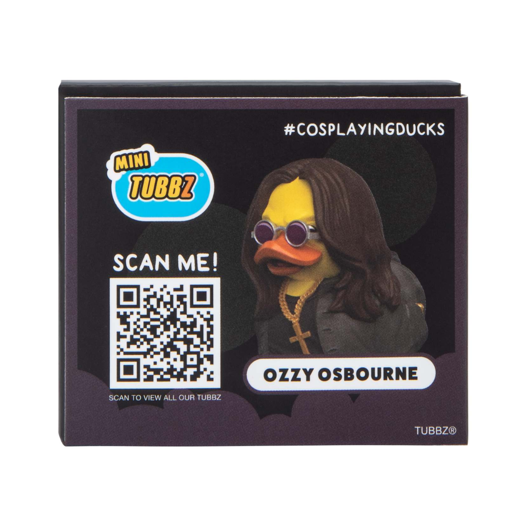 Patito Coleccionable Ozzy Osbourne