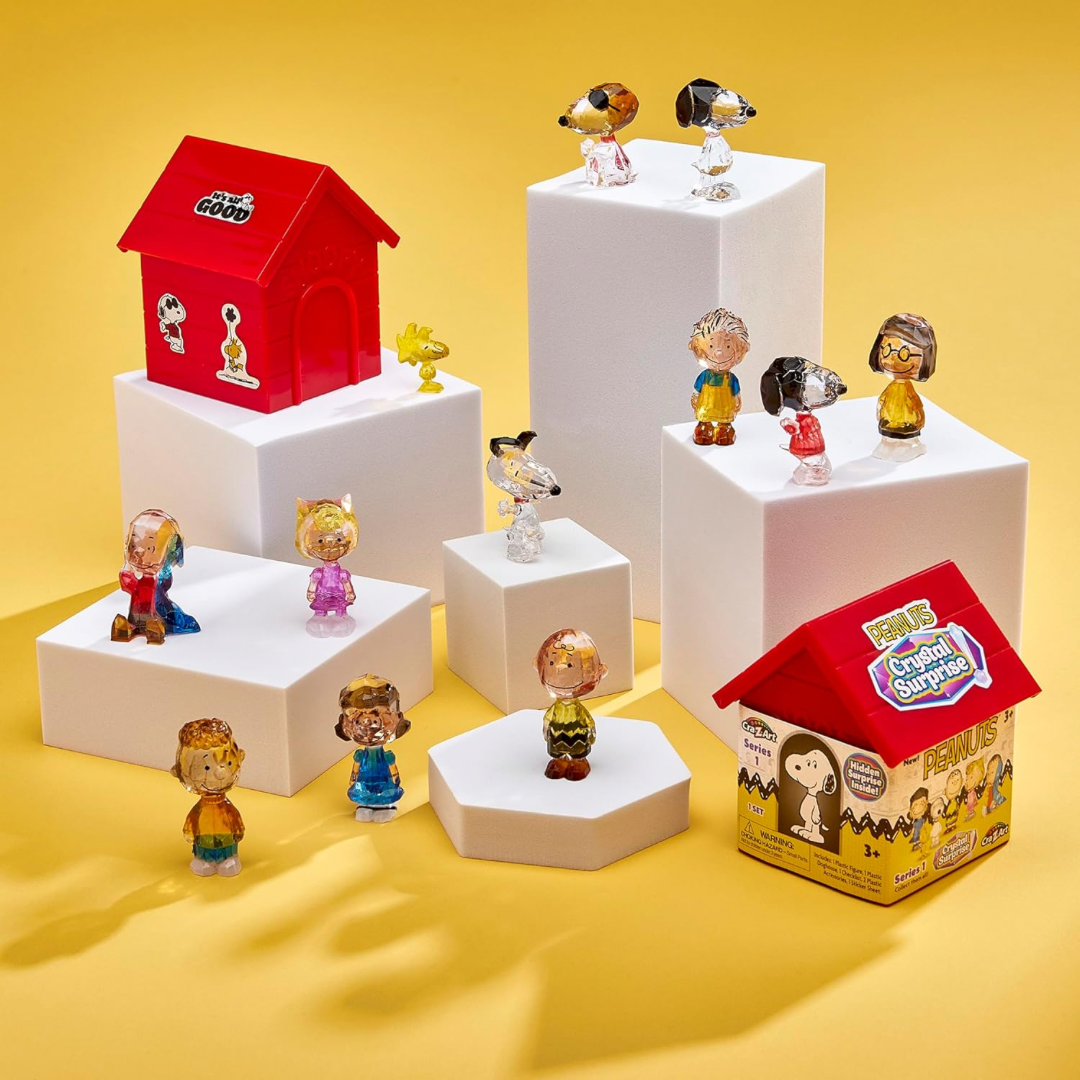 Peanuts Crystal Surprise - Figura de Cristal con Accesorios