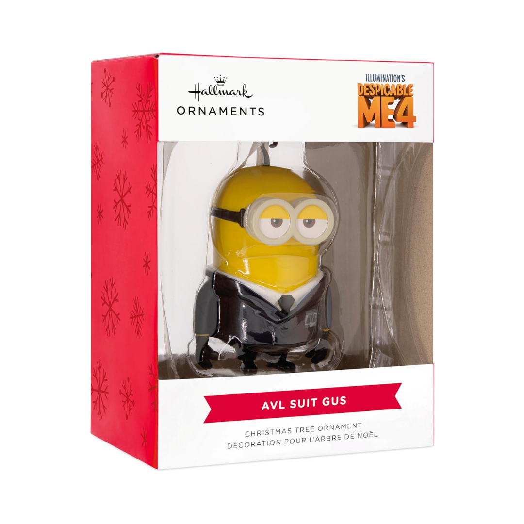 Adorno Navideño Minion Gus Mega Agente – Despicable 4 (Hallmark)