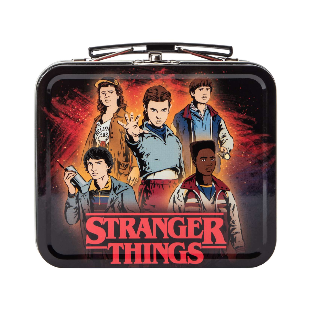 Stranger Things Metal Lunch Box (Incluye Dulces)