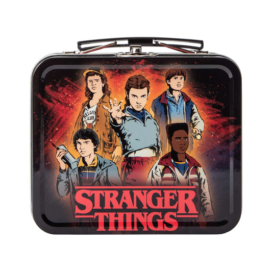 Stranger Things Metal Lunch Box (Incluye Dulces)