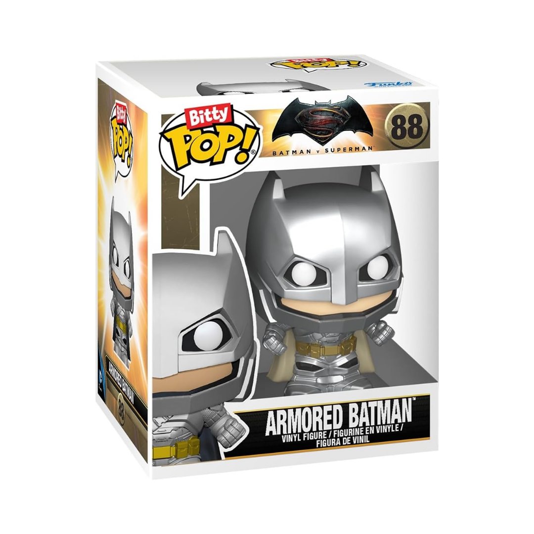 Bitty Pop Ride: Batman Blindado con Batmobile (DC Comics)
