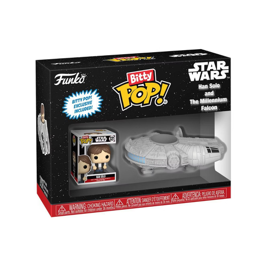 Bitty Pop Ride: Han Solo y Halcón Milenario