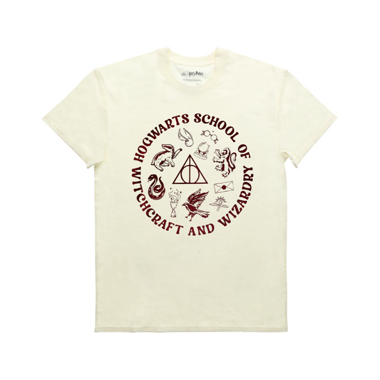 Polera Hogwrts School of Witchcraft and Wizardry