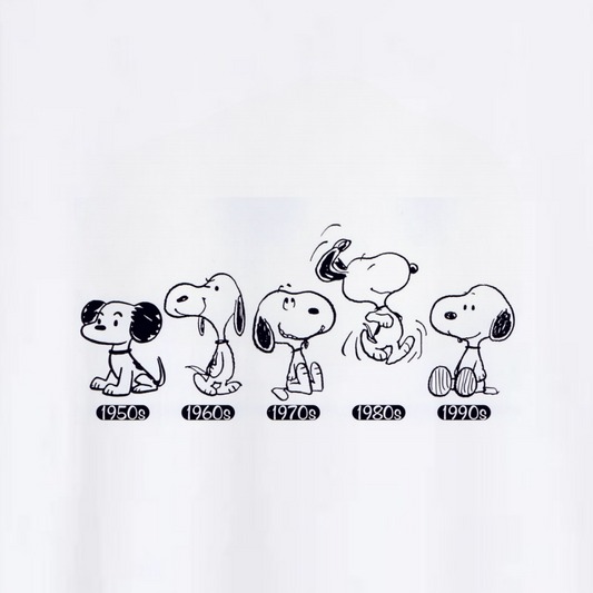 Polera Snoopy a través de los años
