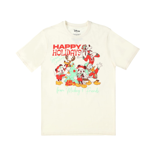Polera Disney Mickey & Friends “Happy Holidays