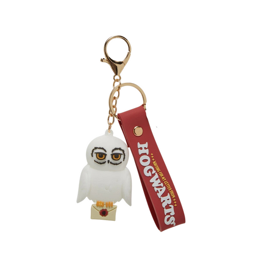 Llavero 3D de Hedwig con Carta de Hogwarts – Harry Potter