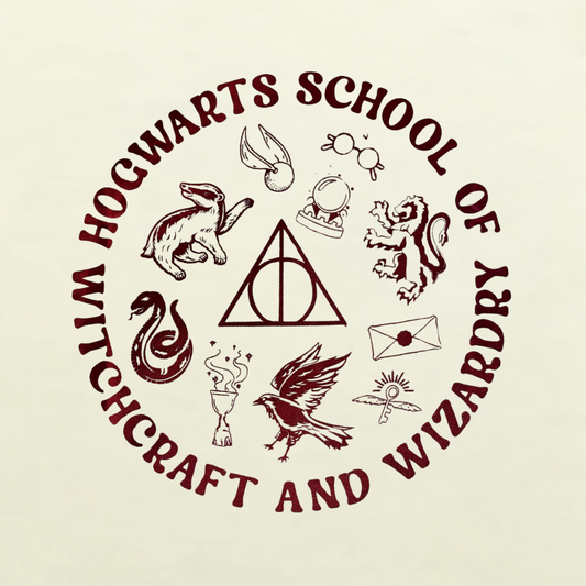 Polera Hogwrts School of Witchcraft and Wizardry
