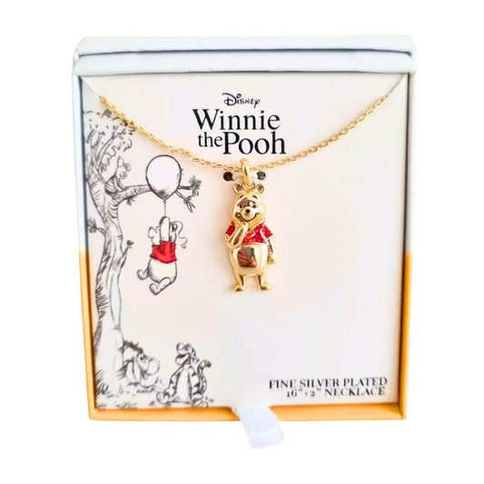 Collar Plata de Winnie the Pooh