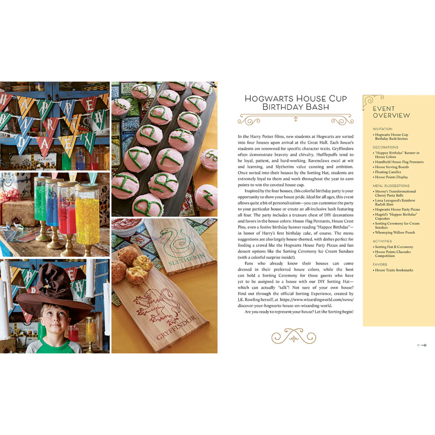 Harry Potter: Festivities & Feasts – El libro oficial de celebraciones mágicas