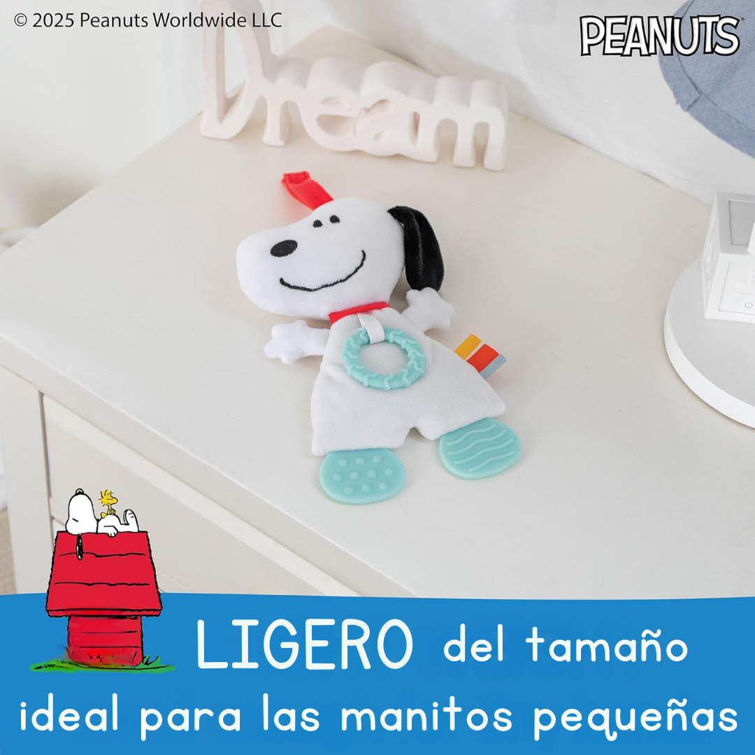 Manta Sensorial Snoopy para bebés