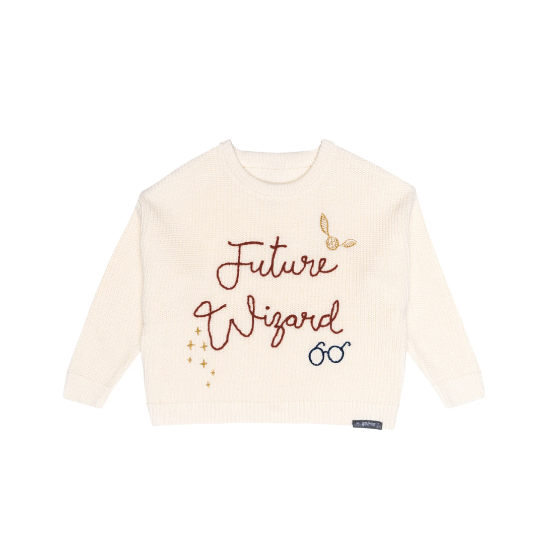 Suéter Mágico para Pequeños Fans "Future Wizard" – Modern Moments x Harry Potter