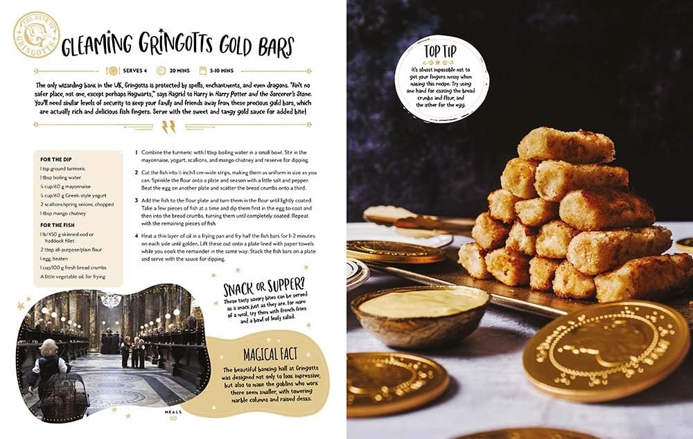 El Recetario Oficial de Harry Potter (40+ recetas inspiradas en las películas)