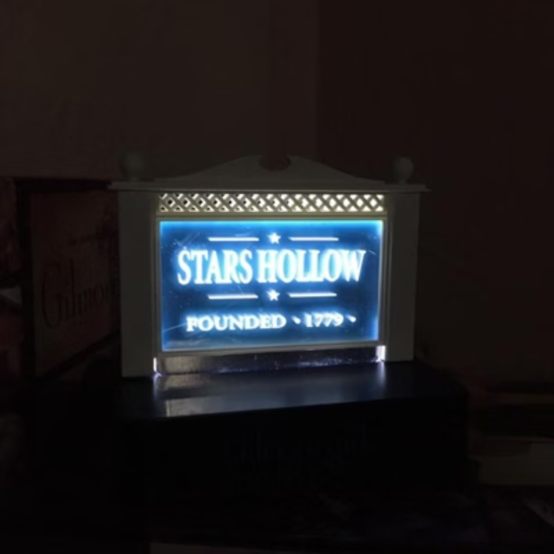 Letrero Stars Hollow Luminoso