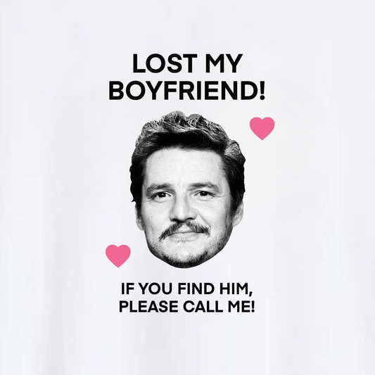 Polera Lost My Boyfriend -Pedro Pascal