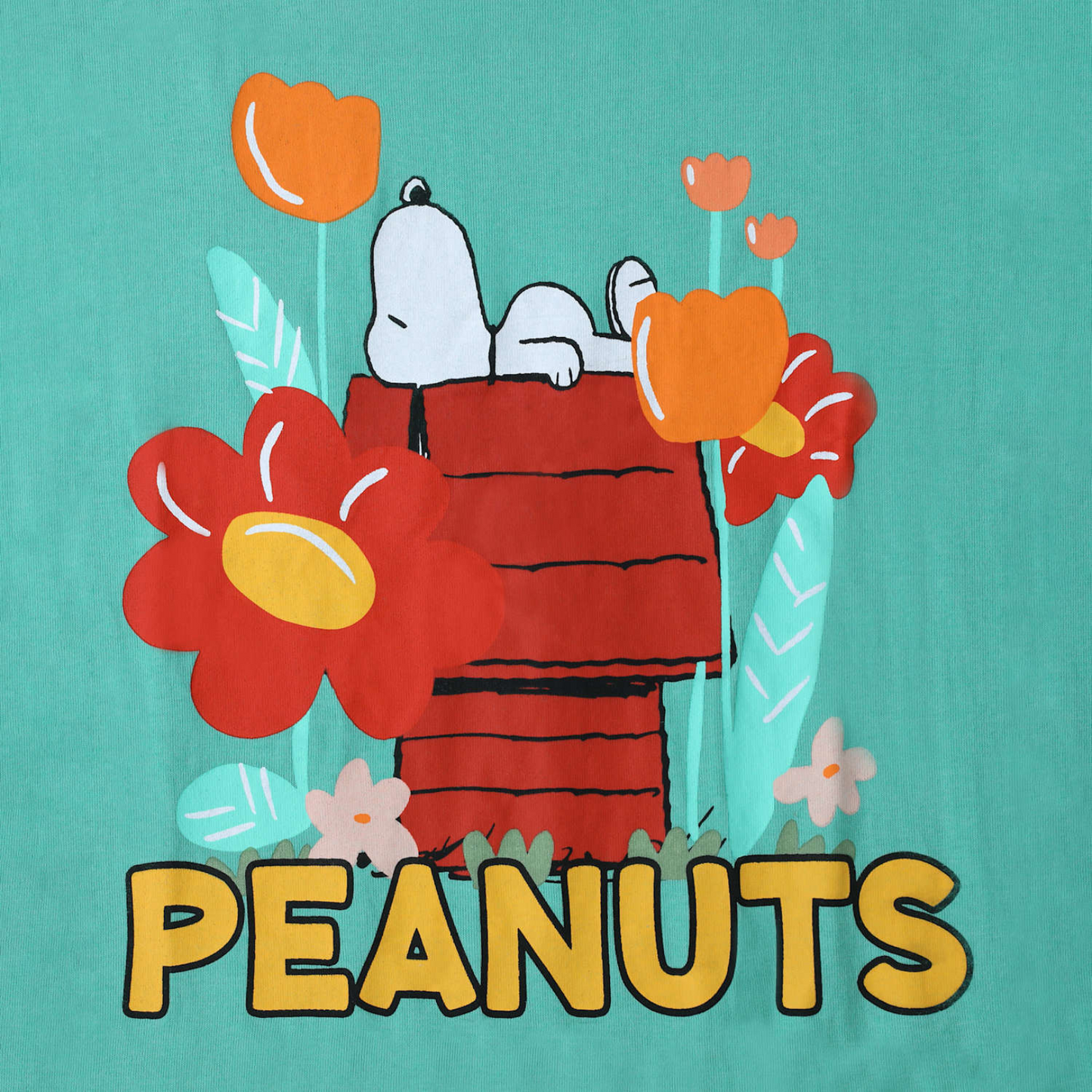 Polera Floral Snoopy