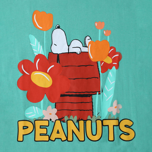 Polera Floral Snoopy