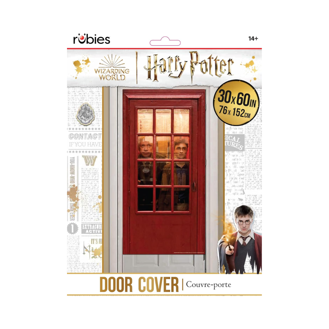 Cubierta decorativa  para puerta Harry Potter