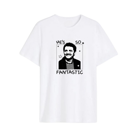 Polera He’s So Fantastic -Pedro Pascal