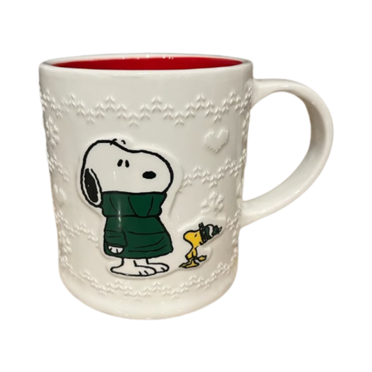 Taza Navideña Snoopy Invierno