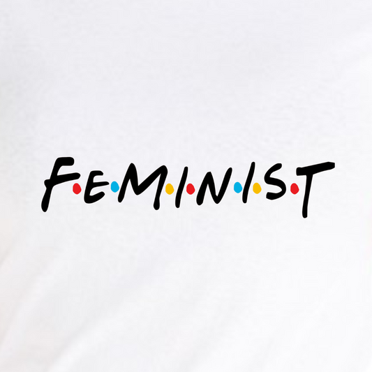 Polera Feminist - Friends Edition (Blanca)
