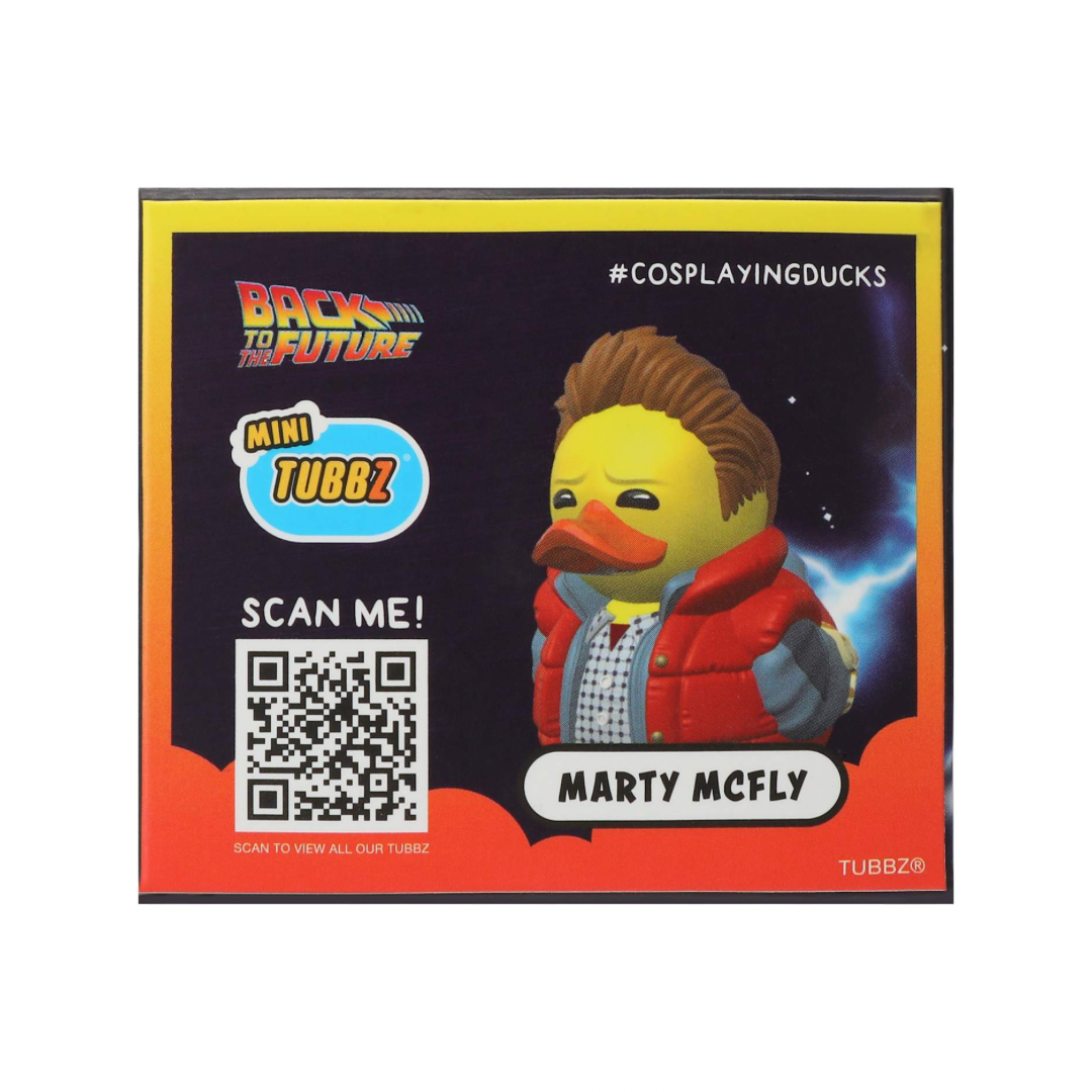 Patito Coleccionable Back To The Future - Marty McFly