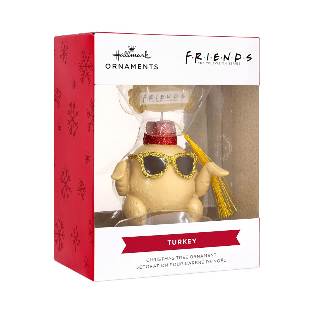 Adorno Navidad Pavo Friends Hallmark
