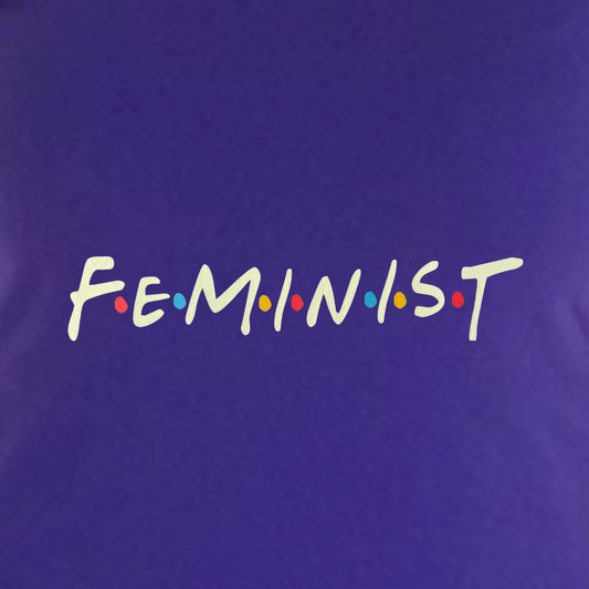 Polera Feminist - Friends Edition (Morada)