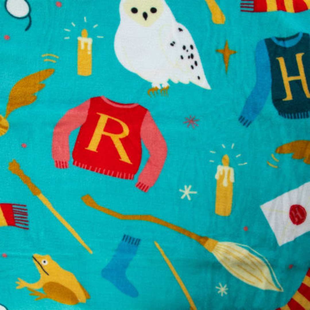 Manta Harry Potter (Celeste)