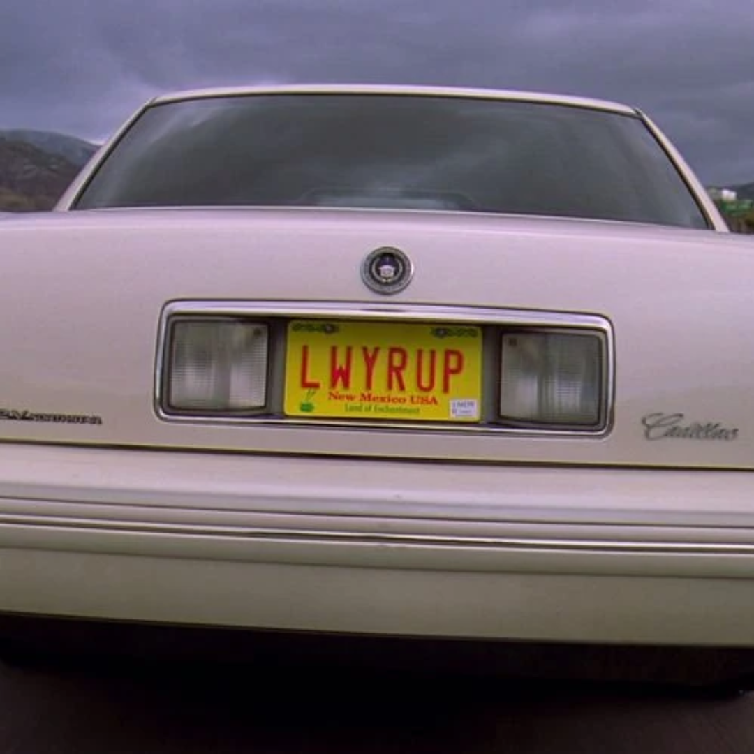 Llavero de placa de Saul Goodman, Nuevo México, LWYRUP