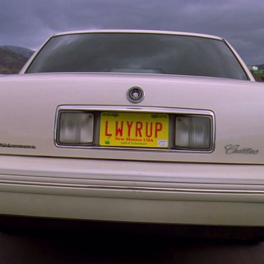 Llavero de placa de Saul Goodman, Nuevo México, LWYRUP