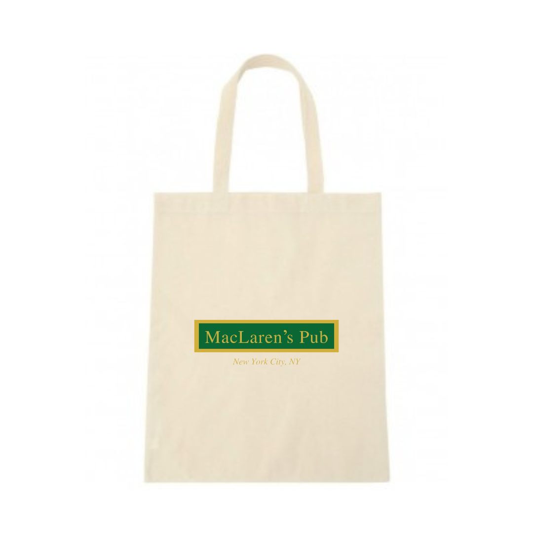Tote Bag MacLaren`s Pub