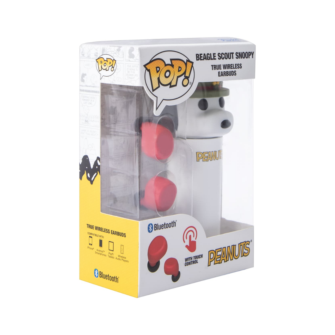 Funko Pop! Peanuts – Audífonos True Wireless Beagle Scout Snoopy