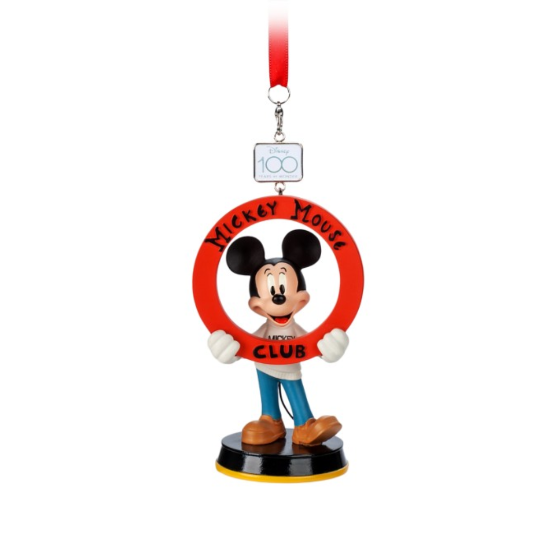 Adorno "The Mickey Mouse Club" Disney Parks 100 años