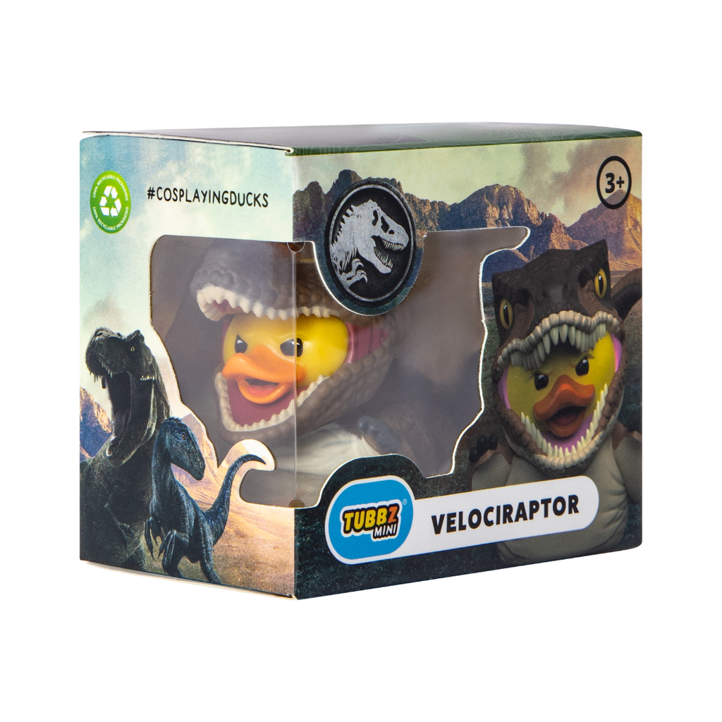 Patito Coleccionable Jurassic Park – Velociraptor
