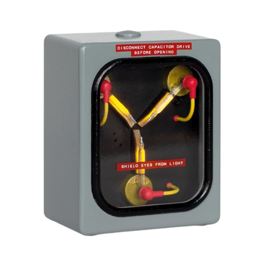 Mini Réplica del Condensador de Flujo con Luz y Sonido - Back to the Future