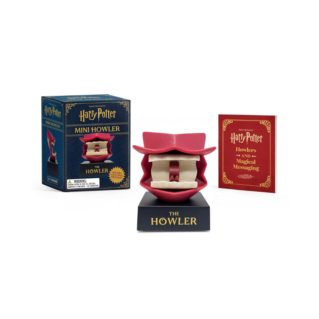 Mini Vociferador Harry Potter Grabable + Libro