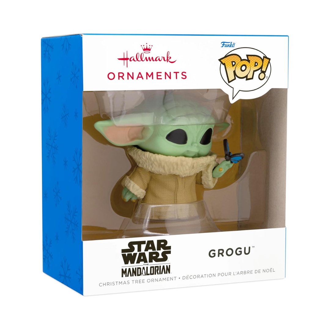 Adorno Navideño Funko POP! Grogu con Mariposa - Hallmark Star Wars