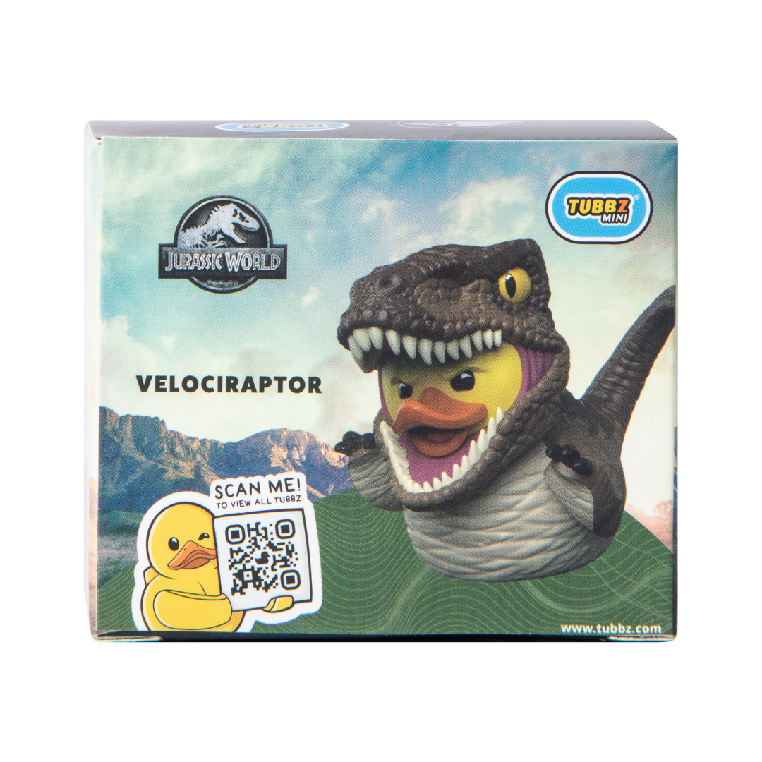 Patito Coleccionable Jurassic Park – Velociraptor