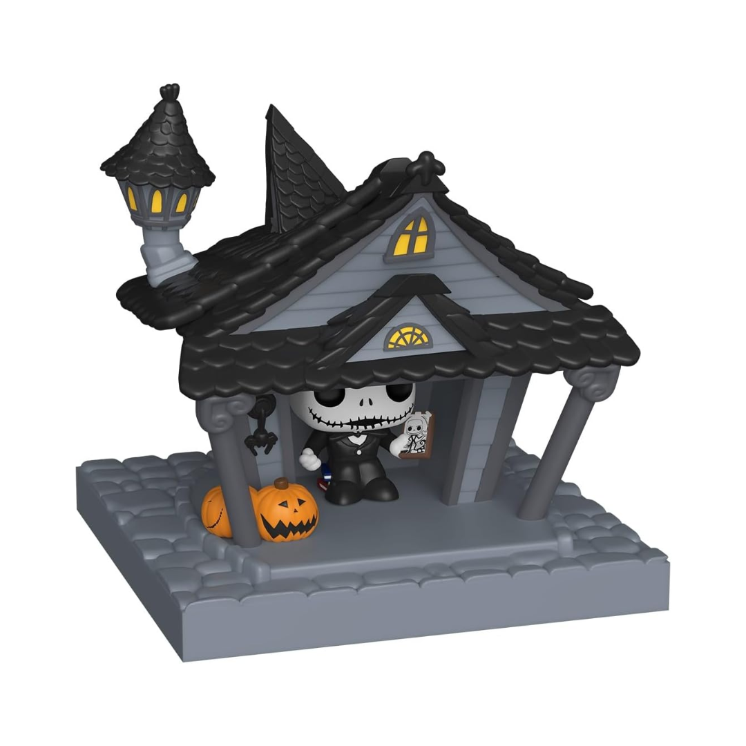 Bitty Pop Towns: Casa de Jack + Jack Skellington (The Nightmare Before Christmas)
