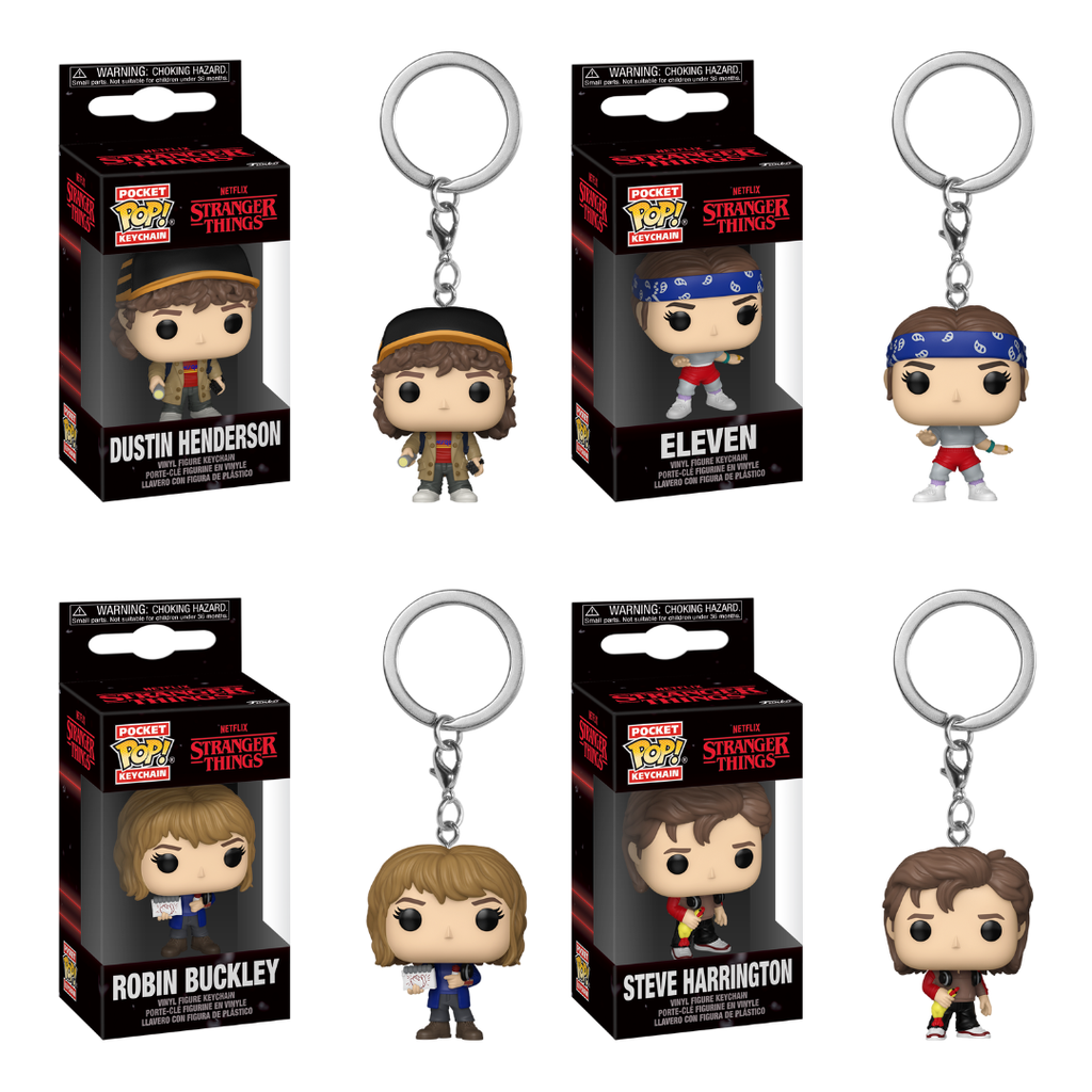 Funko POP! Keychain Steve Harrington (Stranger Things) - Llavero Coleccionable
