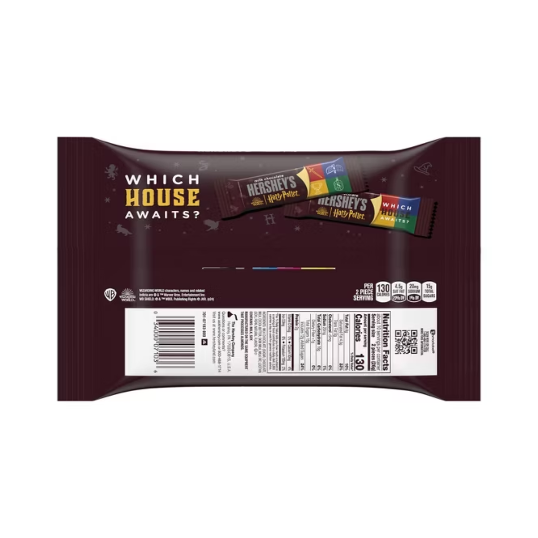 HERSHEY’S Chocolate con Leche Edición Harry Potter – Snack Size