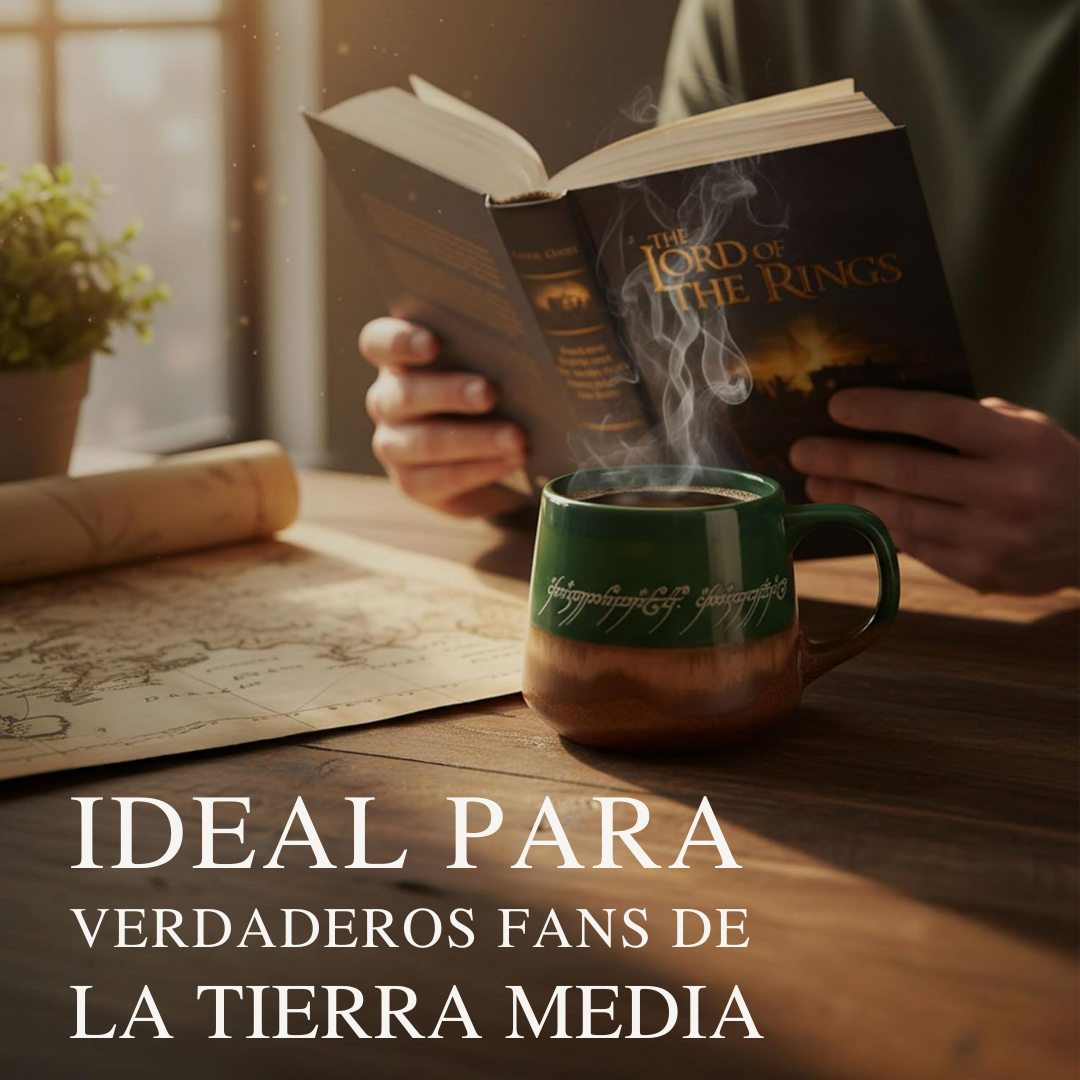 Taza Élfica Tengwar El Señor de los Anillos