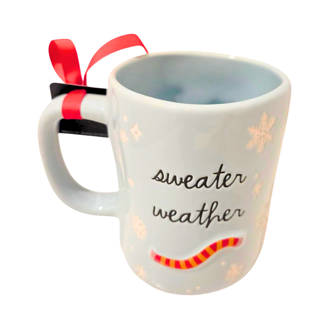 Rae Dunn x Harry Potter – Taza Navideña Sweater Harry y Ron