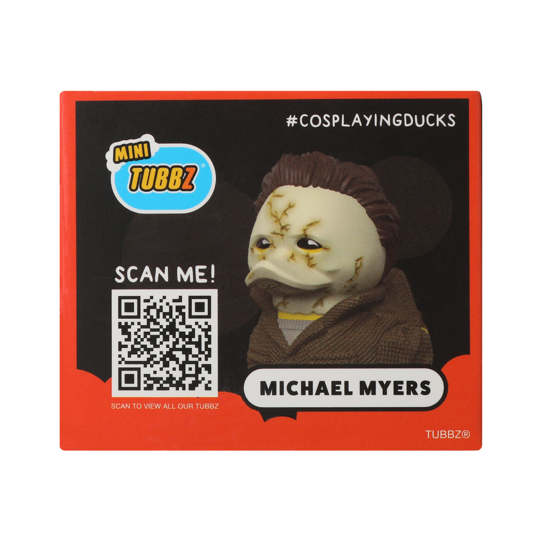 Patito Coleccionable Halloween - Michael Myers